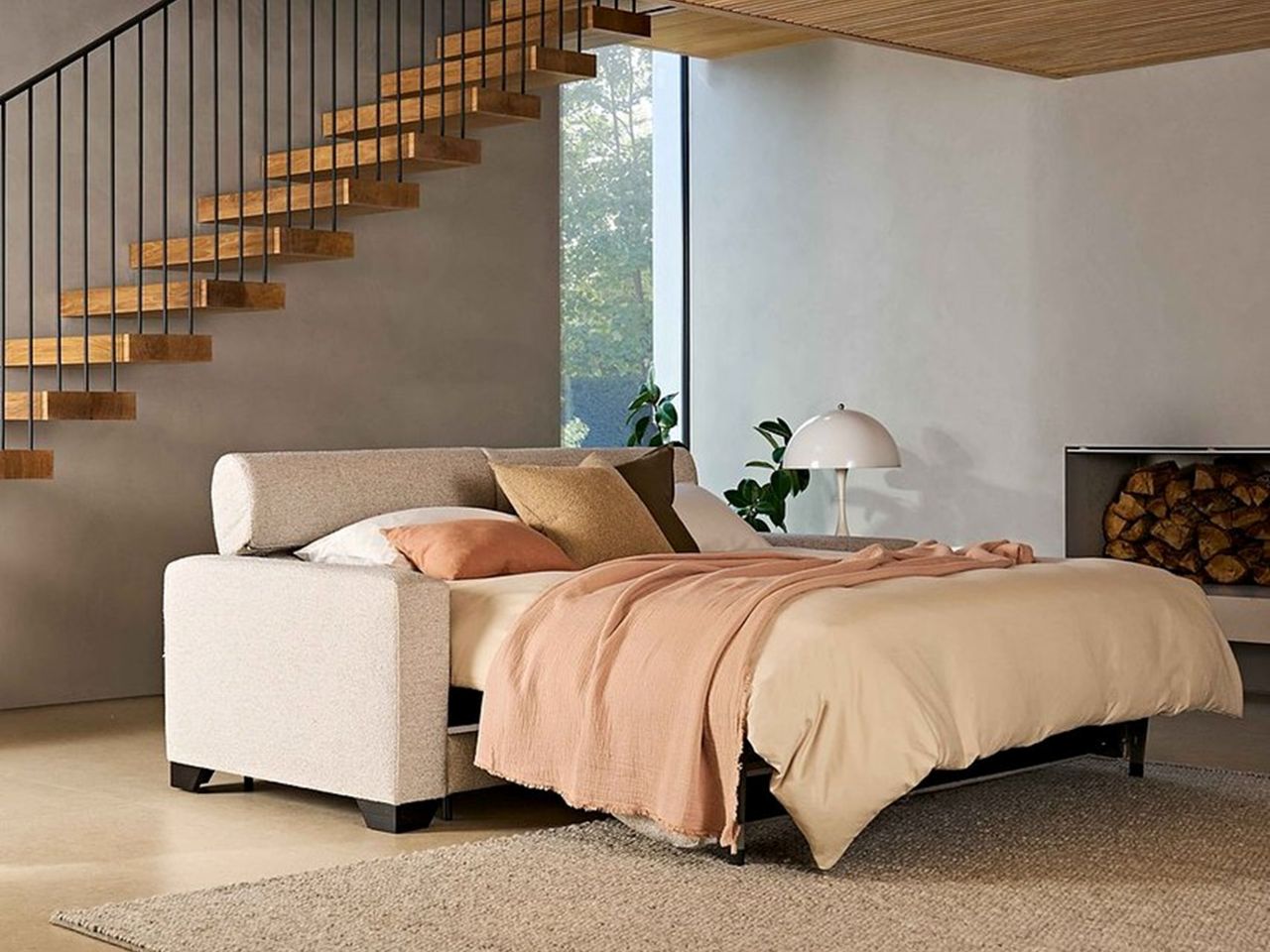 Illusion Electric Ottoman Bed